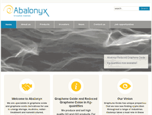 Tablet Screenshot of abalonyx.no